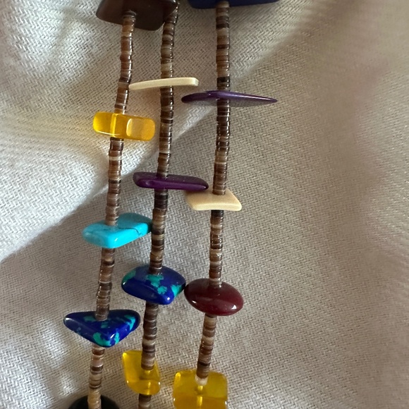 Native American Heishi Fetish Stones Necklace - Picture 11 of 16